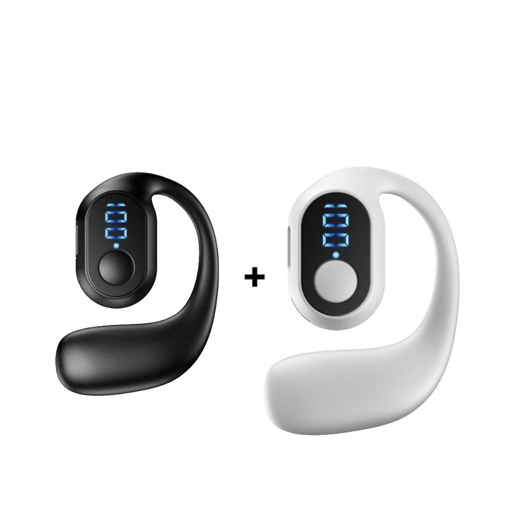 Fone de Ouvido Bluetooth Sem Fio D6/D50 à Prova d'Água com Microfone
