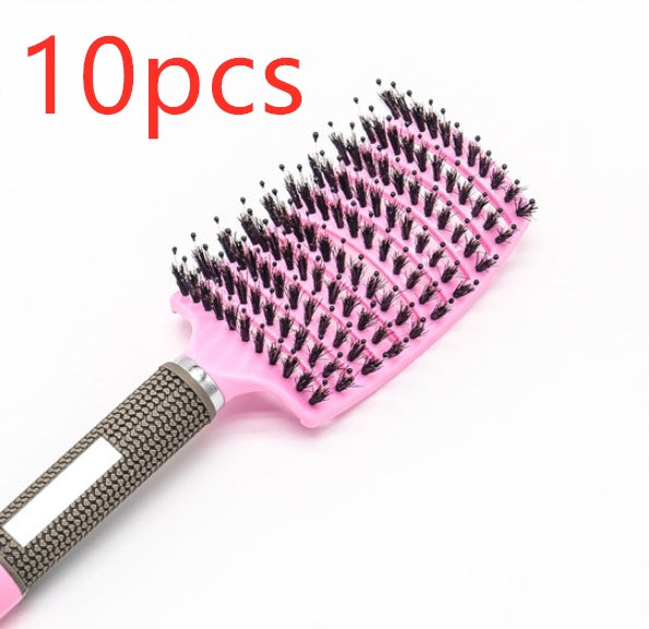 Escova de Cabelo Antiembaraço com Massagem Capilar – Cerdas de Nylon
