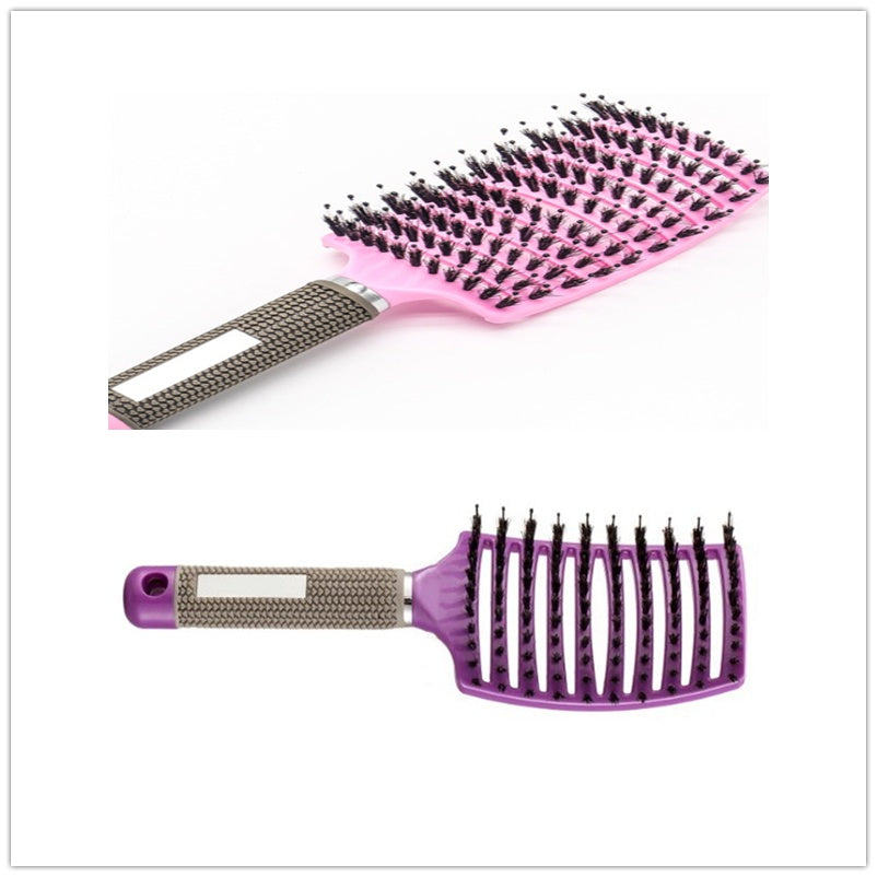 Escova de Cabelo Antiembaraço com Massagem Capilar – Cerdas de Nylon