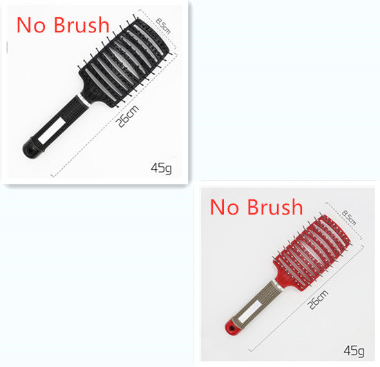 Escova de Cabelo Antiembaraço com Massagem Capilar – Cerdas de Nylon