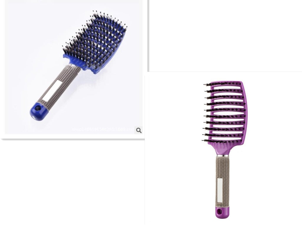 Escova de Cabelo Antiembaraço com Massagem Capilar – Cerdas de Nylon