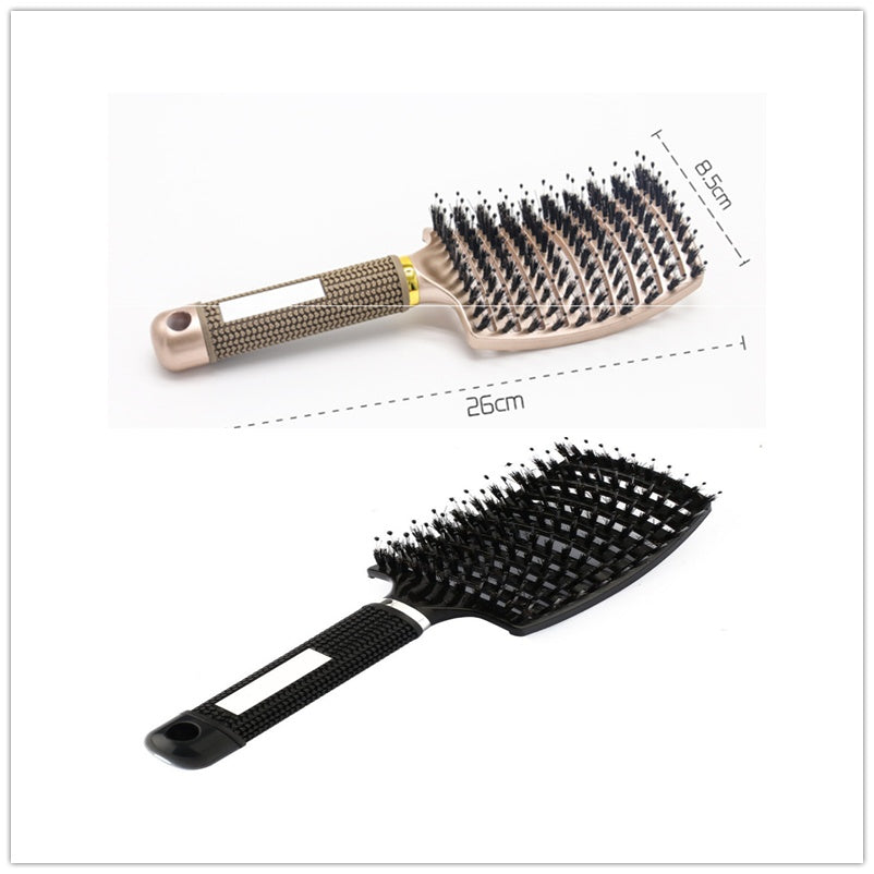 Escova de Cabelo Antiembaraço com Massagem Capilar – Cerdas de Nylon