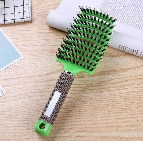 Escova de Cabelo Antiembaraço com Massagem Capilar – Cerdas de Nylon