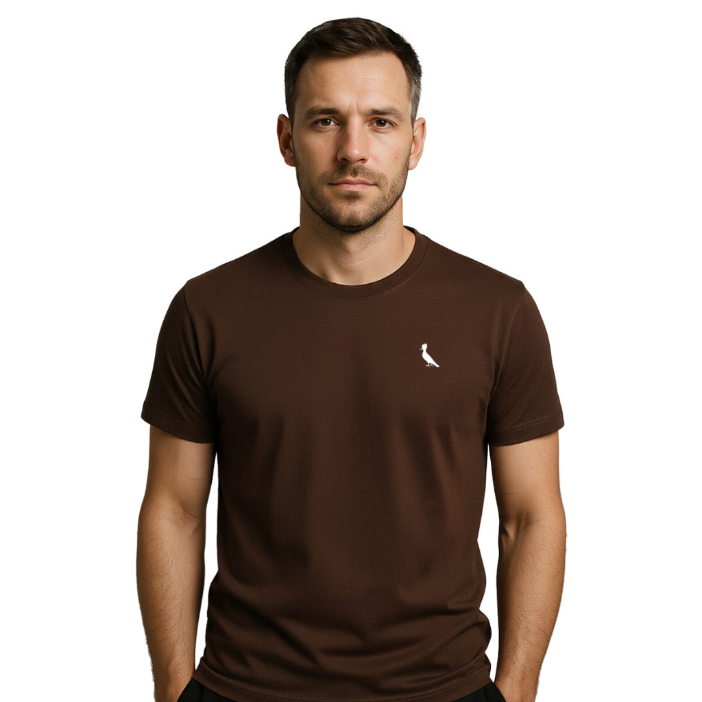 Camiseta Masculina Premium 100% Algodão - Preta