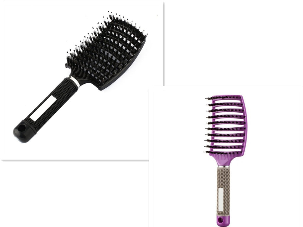 Escova de Cabelo Antiembaraço com Massagem Capilar – Cerdas de Nylon
