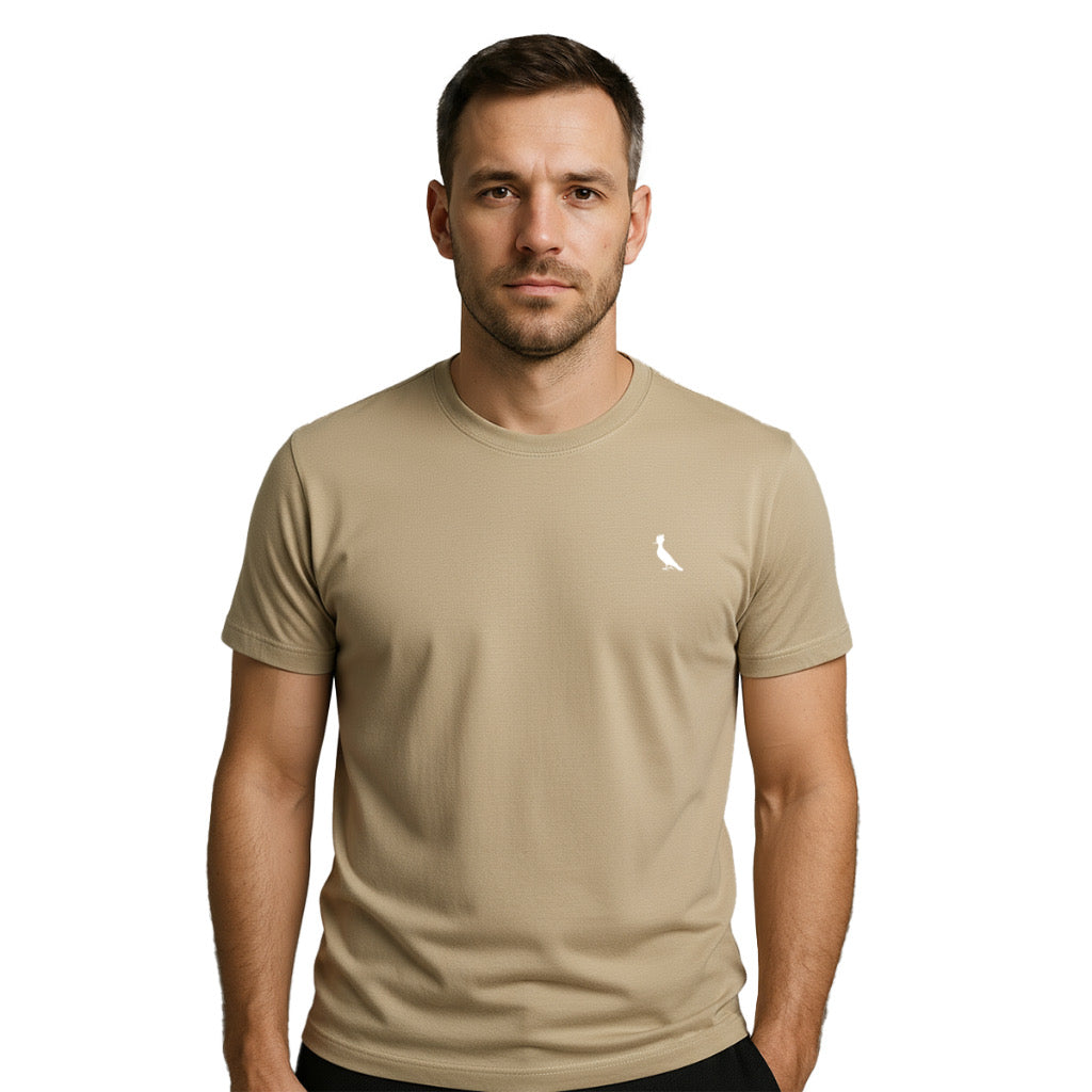 Camiseta Masculina Premium 100% Algodão - Preta