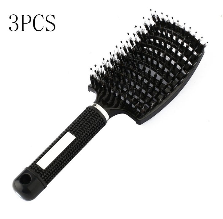 Escova de Cabelo Antiembaraço com Massagem Capilar – Cerdas de Nylon