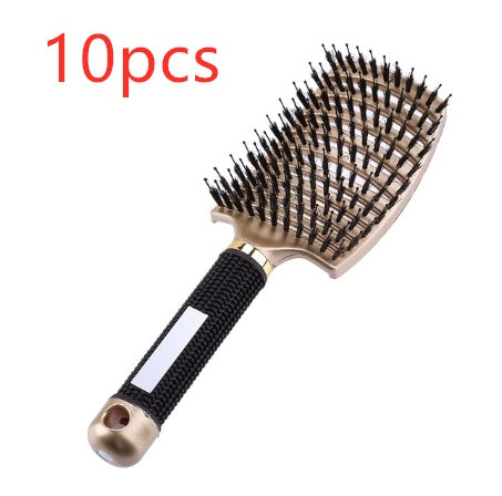 Escova de Cabelo Antiembaraço com Massagem Capilar – Cerdas de Nylon