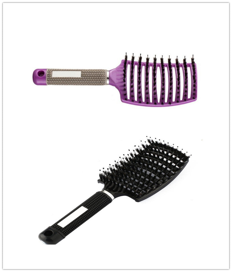 Escova de Cabelo Antiembaraço com Massagem Capilar – Cerdas de Nylon