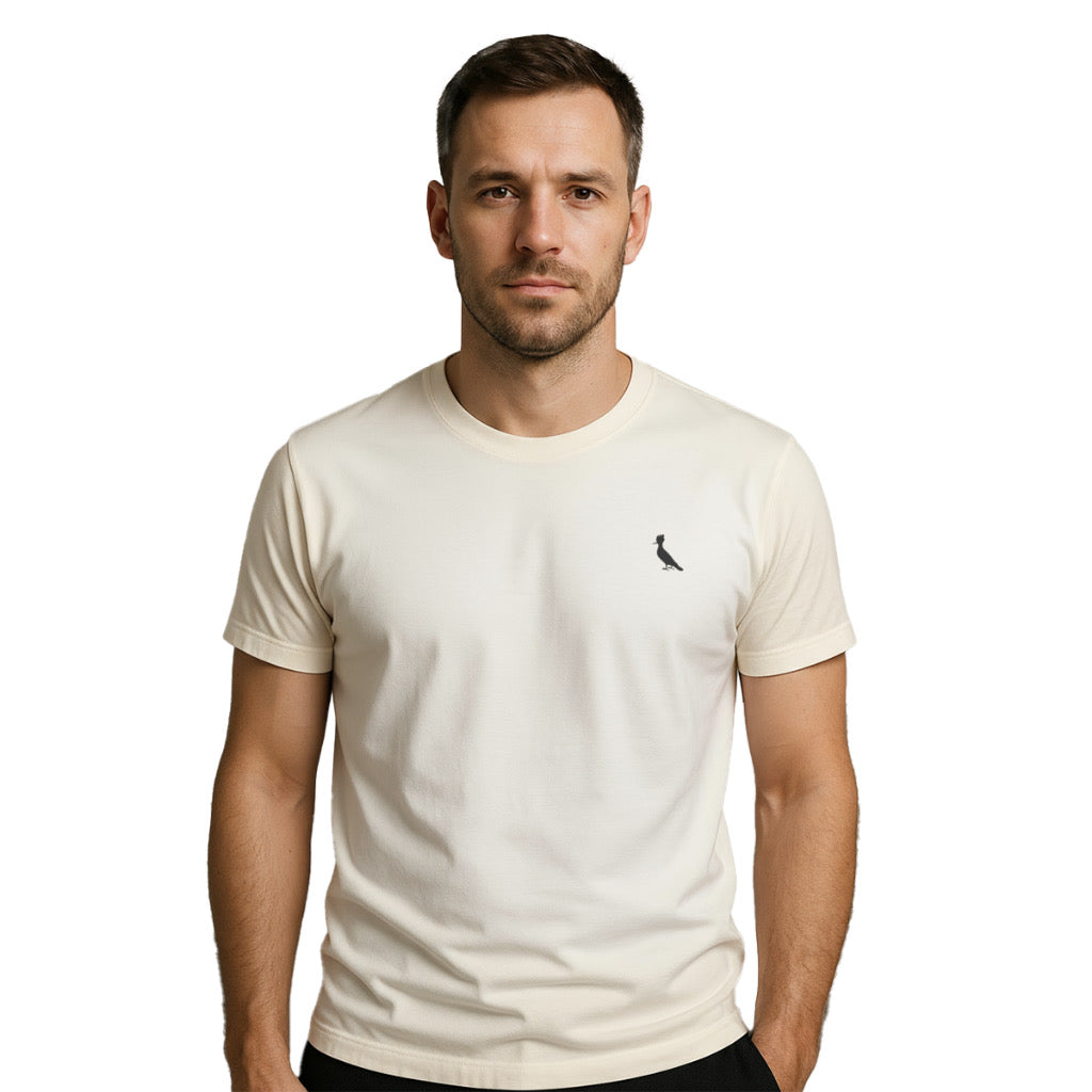Camiseta Masculina Premium 100% Algodão - Preta