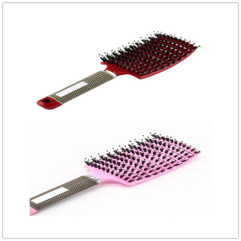 Escova de Cabelo Antiembaraço com Massagem Capilar – Cerdas de Nylon