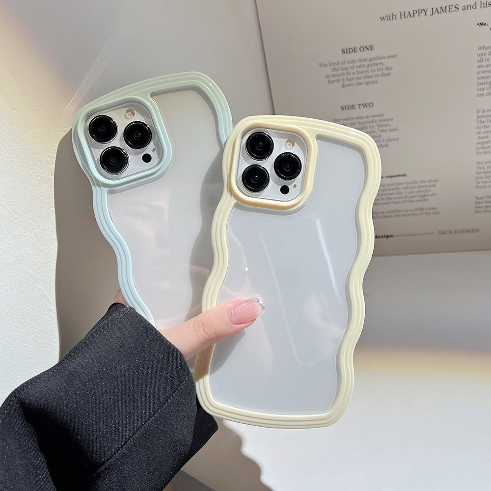 Capa de Celular Borda Ondulada – Cores Candy Simples e Elegante