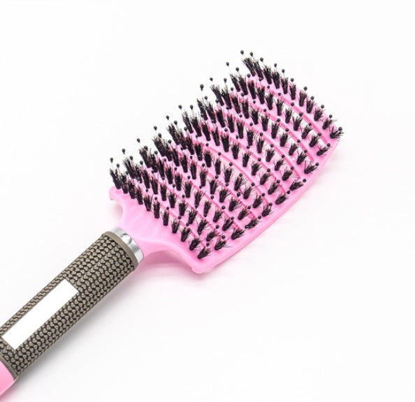 Escova de Cabelo Antiembaraço com Massagem Capilar – Cerdas de Nylon