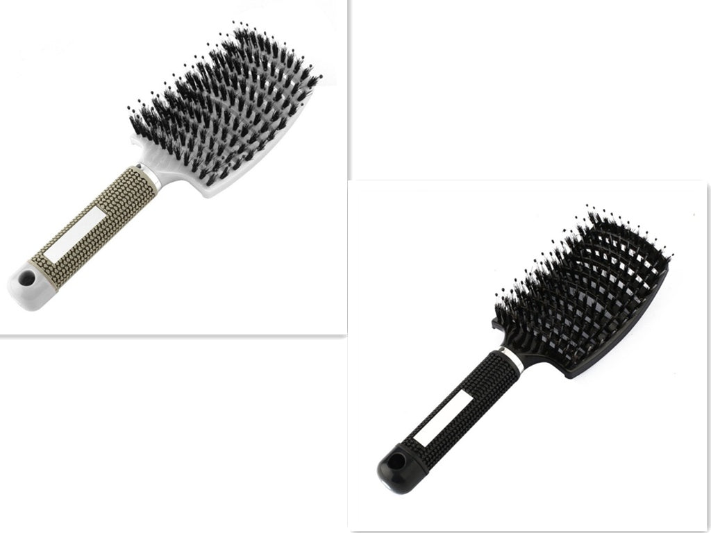 Escova de Cabelo Antiembaraço com Massagem Capilar – Cerdas de Nylon