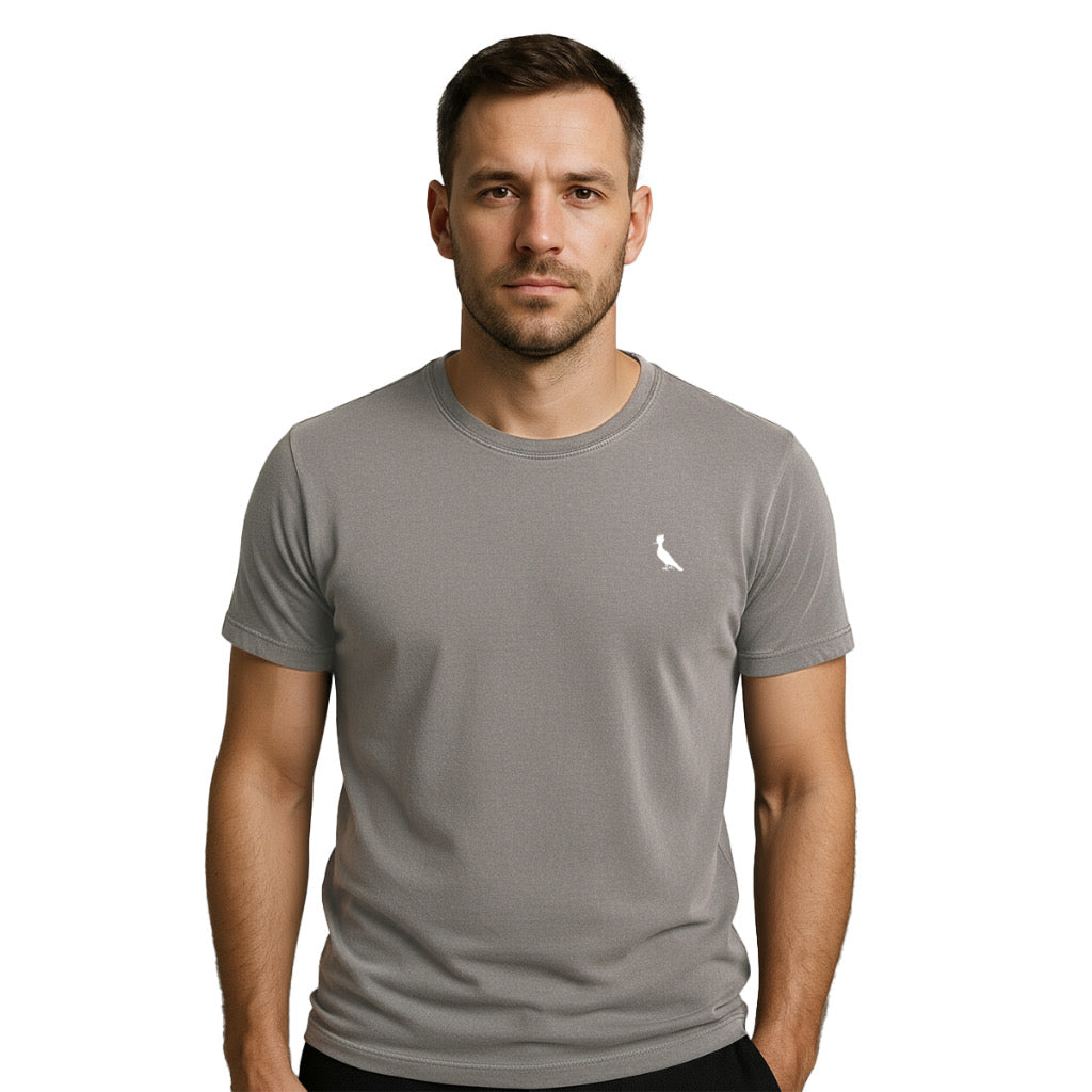 Camiseta Masculina Premium 100% Algodão - Preta