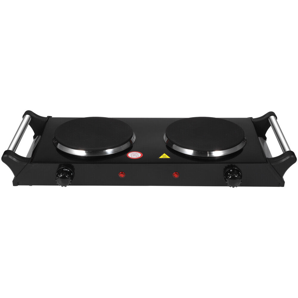 Fogão Elétrico Duplo 2000W com Cabo e Controle de Temperatura – Portátil