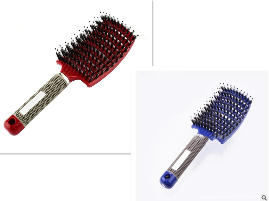 Escova de Cabelo Antiembaraço com Massagem Capilar – Cerdas de Nylon