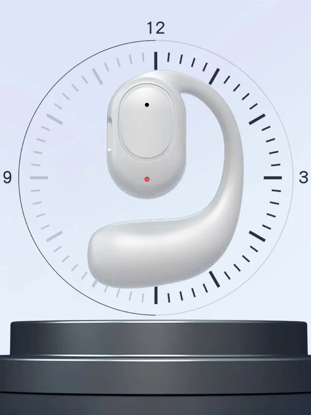 Fone de Ouvido Bluetooth Sem Fio D6/D50 à Prova d'Água com Microfone