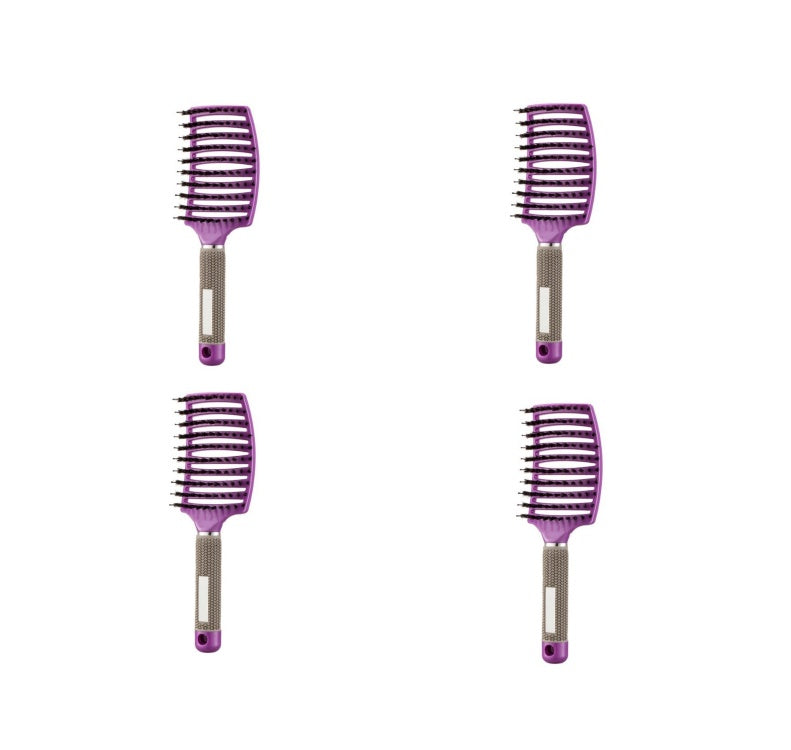 Escova de Cabelo Antiembaraço com Massagem Capilar – Cerdas de Nylon